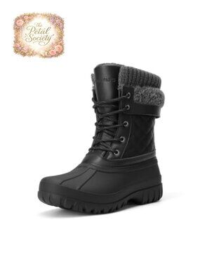 Women's Winter Snow Boots 3M Thinsulate Waterproof Duck Boots